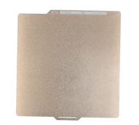 SEAFRONT Piastra di Costruzione in Acciaio per Molle PEI Strutturata su Entrambi i Lati 257x257mm Foglio PEI Flessibile per Letto di Stampa per Piattaforma Stampante 3D P1S