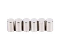 SEAFRONT Pickup Polepiece Metal Slug Rod Set 6 Pezzi Pickup per Chitarra Elettrica Parti per Riparazione Humbucker Sostituzione per Chitarristi e Bassisti Costruzione in Metallo