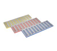 SEAFRONT Pietre per Affilatura Diamantate 3 Grane Grossa Media Fine | Materiale Diamantato, Pietra per Affilare per Coltelli da Cucina, Compatibilità con Leghe Dure, Grane Grossa Media Fine,