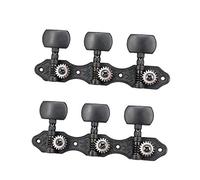 SEAFRONT Pioli per Chitarra, Meccaniche Nere per Chitarra Classica con Rapporto di Trasmissione 1:18, Aggiornamento Ideale per Chitarristi di Flamenco e Acustici