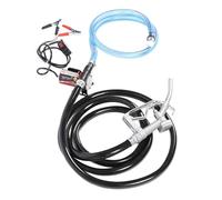 SEAFRONT Pompa del Carburante a Prova di Esplosione 12V 10 Gpm Pompa di Trasferimento di Olio Elettrico con Filtro in Metallo a 4 M per Olio di Trasformatore di Benosene