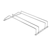 SEAFRONT Porta Calici Sospeso a Doppia in Acciaio Inossidabile, Resistente Portabicchieri da Vino Sotto il Mobile per l'organizzazione della (M)