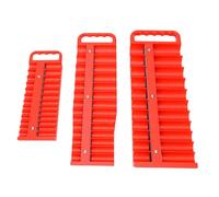 SEAFRONT Porta Inserti Magnetico, Capacità 76 Inserti, 3 Dimensioni di | Contenitore in Plastica per Utensili, Uso in Officina e Cassetta Attrezzi, Adatto per Azionamenti Quadrati da 1/4, 3/8 e