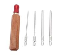 SEAFRONT Punti del Cacciavite in Legno Impostare Slot 6 Mm 3 Mm Cambia Rapida Bit di Cacciavite Incrociati Hardware in Legno
