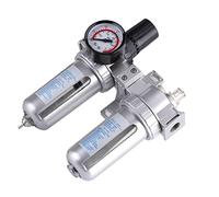 SEAFRONT Regolatore del Filtro dell'aria, Lega di Alluminio, Mantiene la Pressione da 0 a 150 Psi, Ideale per la Macchina per di Pneumatici e gli Utensili dell'aria