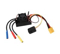 SEAFRONT Regolatore Elettronico Brushless 60A Impermeabile, Controller di | Compatibile con Truck Short Course 1/10, LiPo 2-3S, NiMH 4-9, Porta Esterna e Protezioni