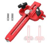 SEAFRONT Righello per la Lavorazione del Legno in Lega di Alluminio, Strumento di Precisione Durevole con Doppia Scala, Ideale per il Taglio e la Misurazione in Progetti in Legno