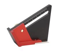 SEAFRONT Righello per profondità Altezza da Tavolo Misurazione Dell'altezza della Lavorazione del Legno 1/2 Centro Righello per Tracciatore di Linee in Lega di Alluminio