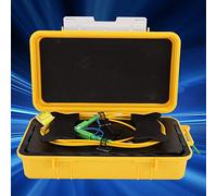 SEAFRONT Scatola Cavi di Lancio OTDR, Strumento di Test in Fibra Ottica per Eliminatore di Zone Morte con Connettore SC per Monomodale 9 125, Lunghezza 1 Km, Perdita 0,5 DBm Km