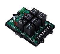 SEAFRONT Scatola relè per Auto 12V 6 Vie 6 relè 14 ATC ATO Fusibile a Lama Pre Cablato Impermeabile Pannello Fusibile Automobilistico Indicatori LED per Camion Rimorchio Barca