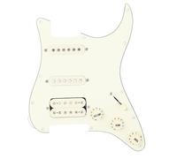 SEAFRONT Set Battipenna Caricato per Chitarra Elettrica, Battipenna SSH Precablato per Chitarra Elettrica ST con Pickup a Doppia Bobina e Bobina Singola per un Suono Versatile