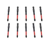 SEAFRONT Set di 10 Punte per Trapano Elettrico e Avvitatore in Acciaio Legato S2, con Attacco Magnetico PH, per la Produzione di macchinari.