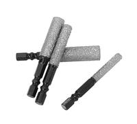 SEAFRONT Set di 4 Punte da Trapano per Piastrelle per Ceramica, Vetro, Porcellana, Marmo, Granito, 6 8, 10, 12 Mm, Kit a Tazza, Molatura, Foratura a Secco, con Stoppino di Cera di
