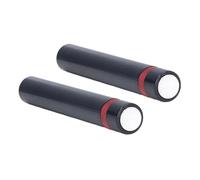 SEAFRONT Set di Cavatappi Portatili a Pressione d'aria da 2 Pezzi Set di Cavatappi Portatili in ABS Acciaio Inossidabile Lega di Alluminio Facile Rimozione del Sughero Compatto 14 X 2,1 Cm per gli
