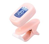 SEAFRONT Sintonitore per Chitarra Auto Spegnimento Digitale, Portatile con Pick Up per Violino di Bassici di Chitarra Ukulele (Roseo)