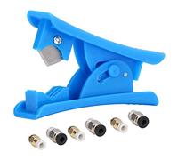SEAFRONT Stampante 3D Tubo PTFE con Connettori Pneumatici, Bassa Attrito e Stampa Accurata, Lunghezza del Tubo di 98 Cm per Applicazioni di Stampa 3D