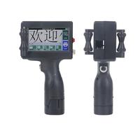 SEAFRONT Stampante a Getto D'inchiostro Intelligente Portatile Portatile con Touch Screen a LED per Testo, Numero, Immagine, Etichetta con Fai-da-te in Tessuto di Carta, Legno, Plastica,
