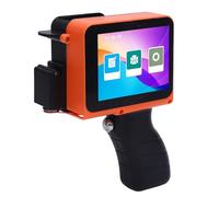 SEAFRONT Stampante a Getto D'inchiostro Touchscreen LED 4,3 Pollici Stampante Inkiet Compatta Ampio Supporto Linguistico Adatto per la Stampa di Simboli di Codici a Barre Immagini