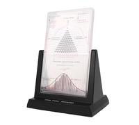 SEAFRONT Tavolo Galton Scrivania Strumento Didattico per Laboratorio di Fisica Aiuto Didattico per la Matematica con 2800 Perline in Acciaio Modello Dimostrativo di probabilità con