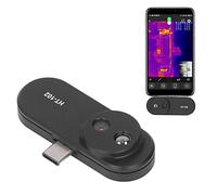 SEAFRONT Thermal Imaging Telecamera a Infrarossi Black Plug and Play Termocamera Portatile per Cellulare con Connettore Integrato Regolabile per la Misurazione della Temperatura