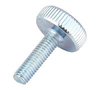 SEAFRONT Vite a Testa Zigrinata M5, Acciaio Al Carbonio Zincato, Testa Piatta Zigrinata per Utensili, Elettrodomestici e Automobili, Facile Utilizzo Manuale con Presa Extra (M5*20 (5 pezzi))