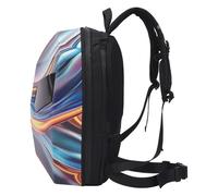 SEAFRONT Zaino a LED 3D Design Hard Shell Design Mystic Eyes 60x48 SCREENTABILE PROGAZZA PROOT ACQUA PATTURA DI CICLING PER UOMINI DONNE DONNE VIAGGI 49.53X38.1x20.07 Cm