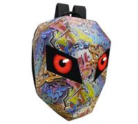 SEAFRONT Zaino per Moto a LED Borsa per Laptop di Grande capacità con Schermo Programmabile per L'app Loy Eyes, Adatto per la Guida in Moto per Escursioni in Viaggio