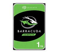 Seagate BarraCuda 1 TB Hard Disk Interno, SATA da 6 GBit/s, 3,5", 7.200 RPM, Cache da 64 MB per PC Desktop, Pacchetto di Facile Apertura (ST1000DMZ10), Amazon Exclsusivo
