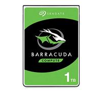 Seagate BarraCuda 1TB, Unità disco interna, 2.5", SATA 6 GB/s, 5400 RPM, 128 MB cache (ST1000LM048)