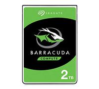 Seagate BarraCuda 2TB, Unità disco interna, 2.5", SATA 6GB/s, 5400 RPM, 128 MB cache (ST2000LMZ15)