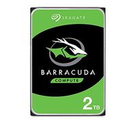 Seagate BarraCuda, 2 TB, Hard Disk Interno, SATA da 6 GBit/s, 3,5", 7.200 RPM, Cache da 64 MB per PC Desktop, Pacchetto di Facile Apertura (ST2000DMZ008), Amazon Exclsusivo