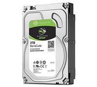 Seagate BarraCuda, 3 TB, Unità Disco Interna, Unità SATA da 6 GBit/s, 3,5", 7.200 RPM, Cache da 64 MB per PC Desktop (ST3000DM008)