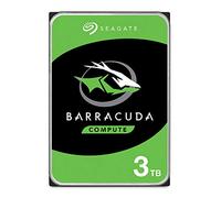 Seagate BarraCuda, 3 TB, Unità Disco Interna, Unità SATA da 6 GBit/s, 3,5", 7.200 RPM, Cache da 64 MB per PC Desktop (ST3000DM008)