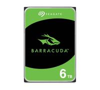 Seagate BarraCuda 6TB, Unità disco interna, 3.5", SATA 6 GB/s, 5400 RPM, 256 MB cache (ST6000DMZ03)