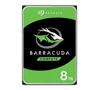 Seagate BarraCuda 8TB, Unità disco interna, 3,5", PC & PC Portatili, SATA, 6 Gb/s, 5.400 RPM, 256 MB cache, FFP (ST8000DMZ04/004)