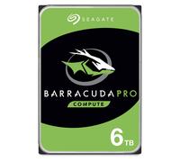 Seagate Barracuda Pro 6TB Performance del disco rigido interno HDD - 3,5 pollici SATA 6 GB/S 7200 giri/min 256 MB Cache per il PC Desktop Desktop Rec