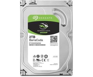 Seagate Barracuda ST2000DM008 HD 2 TB interno 3.5 SATA 6Gb-s 7200rpm 64 MB