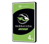 Seagate BarraCuda, Unità Disco Interna da 4 TB, Unità SATA da 6 Gbit/s, 2,5", 5.400 giri/min, Cache da 128 MB per PC Desktop e PC Portatili (ST4000LM024)
