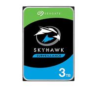 Seagate SkyHawk, 3 TB, Hard Disk Interno per Applicazioni di Sorveglianza, Unità SATA 6 GBit/s, 3.5", Cache 64 MB per Sistemi con Videocamere DVR e NVR, 3 Anni di Servizi Rescue (ST3000VX009)