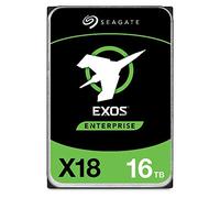 Seagate Exos X18, 16TB, Hard Disk Interno, HDD, SAS, Classe Enterprise, CMR 3,5", Hyperscale SATA 6GB/s, 7.200 RPM, 512e, caching avanzato (ST16000NM000J)