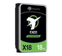 Seagate Exos X18, 18TB, Hard Disk Interno, HDD, SAS, Classe Enterprise, CMR 3,5", Hyperscale SATA 6GB/s, 7.200 RPM, 512e, caching avanzato (ST18000NM000J)