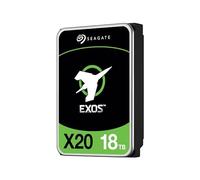 Seagate Exos X20, 18TB, 3,5 pollici 12Gb/s, 7200 RPM, 2,5M MTBF, 512e, 4Kn FastFormat, disco rigido SAS a bassa latenza con cache avanzata (ST18000NM000D)