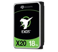 Seagate Exos X20, 18TB, 3,5 pollici SATA 6Gb/s, 7200 RPM, 2,5M MTBF, 512e e 4Kn