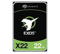 Seagate Exos X22 disco rigido interno 22 TB 7200 Giri/min 512 MB 3.5 SAS (EXOS X22 22TB SAS SED 3.5IN - 7200RPM 6GB/S 512E/4KN)