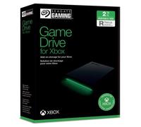 Seagate Game Drive for Xbox, 2TB, External Hard Drive Portable, USB 3.2 Gen 1, Black with built-in green LED bar, Xbox Certified, 2 year Rescue Services (STKX2000400)