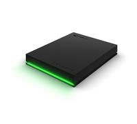 Seagate Game Drive for Xbox, 4TB, External Hard Drive Portable, USB 3.2 Gen 1, Black with built-in green LED bar, Xbox Certified, 2 year Rescue Services (STKX4000402)
