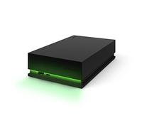 Seagate Game Drive Hub, 8TB, External Hard Drive Desktop, USB 3.2 Gen 1, Dual USB-C and USB-A ports, Xbox Certified, with RGB LED lighting, (STKW8000400), HUB Black w. LED