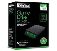 Seagate Game Drive per Xbox 2TB, Hard disk esterno, USB 3.2 Gen 1, illuminazione LED RGB, Nero, Data Rescue Service (STKX2000403)