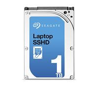 Seagate, Hard disk ibrido SSHD per laptop, 1TB, 5400 giri al minuto, 64 Mb, SATA, sottile, 9,5 mm, 8 Gb di memoria Flash, ST1000LM014