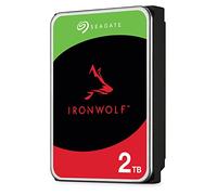 Seagate IronWolf, 2 TB, Disk Interno NAS, SATA da 6 Gbit/s, CMR 3,5", 5900 giri/min, cache 256 MB, NAS RAID, 3 anni Rescue Services (ST2000VN003)